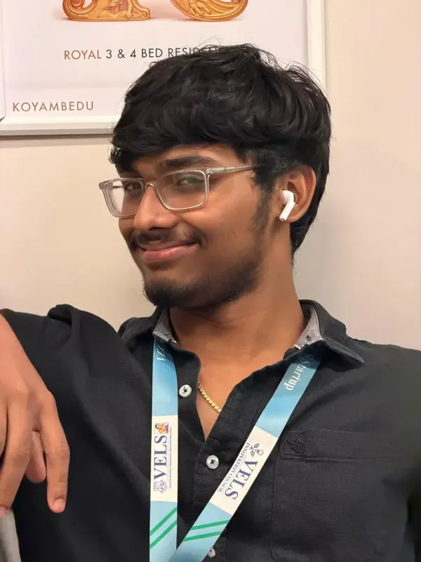 Arun, our CTO, smiling at the camera